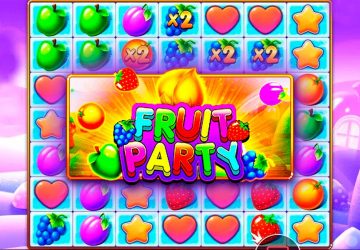 Автомат Fruit Party в Фрага казино
